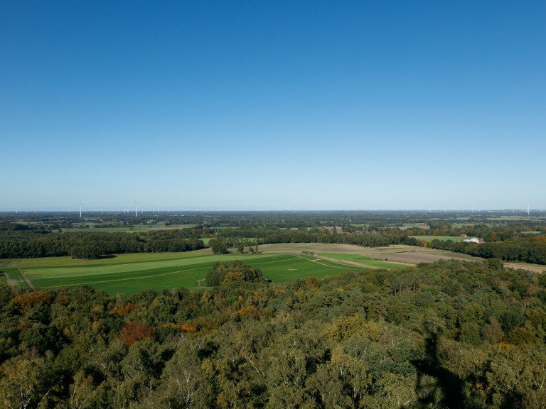 Landstreifer Reken View from the Melchenberg observation tower